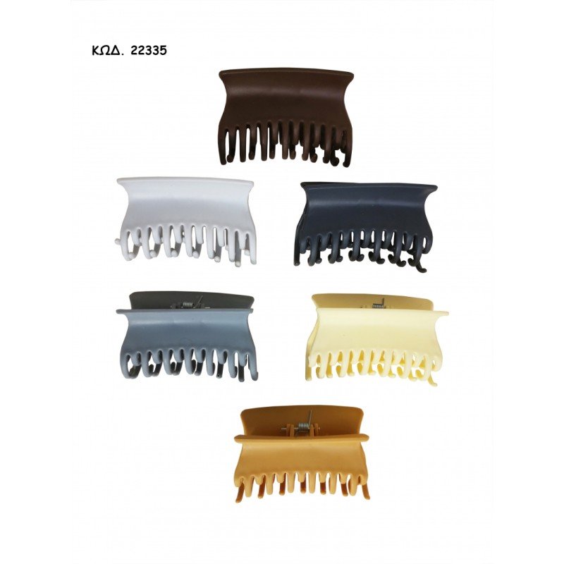 CLASIC COLORS HAIR CLAW 9 CM CLAWS